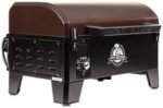 PIT BOSS 10697 Table Top Wood Grill With Temperature Control, Mahogany  Patio, Lawn & Garden
