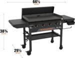 Blackstone Original 36 Inch Omnivore Griddle 2212 with Hard Cover and Side Shelves, Outdoor Flat Top Grill with Blackstone Accessories, Blackstone Griddle Seasoning, and Blackstone Griddle Gloves  Patio, Lawn & Garden - Image 11