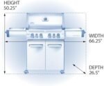 Napoleon P500RSIBNK-3 Prestige RSIB Natural Gas Grill, 500 sq. in + Infrared Side and Rear Burner, Black  Home & Kitchen - Image 14