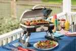 Cuisinart 5,500 BTU 145 in2 Portable Gas Grill & Folding Stand with Side Tables and Storage - Image 4