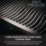 Napoleon P500RSIBNK-3 Prestige RSIB Natural Gas Grill, 500 sq. in + Infrared Side and Rear Burner, Black  Home & Kitchen - Image 10